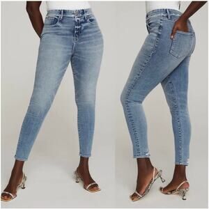 GOOD AMERICAN Good Waist Extreme Deep V Jeans